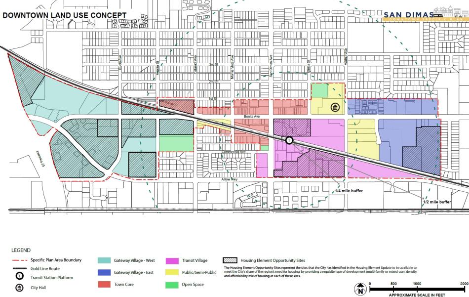 Despite lawsuit, San Dimas plans for new development around Metro stop